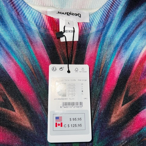 🌸Desigual Women's Knitwear | T-shirt - Picture 5 of 5